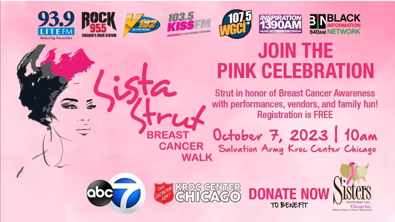 7th annual 'Sista Strut Pink Celebration' 3k breast cancer walk aims to raise awareness