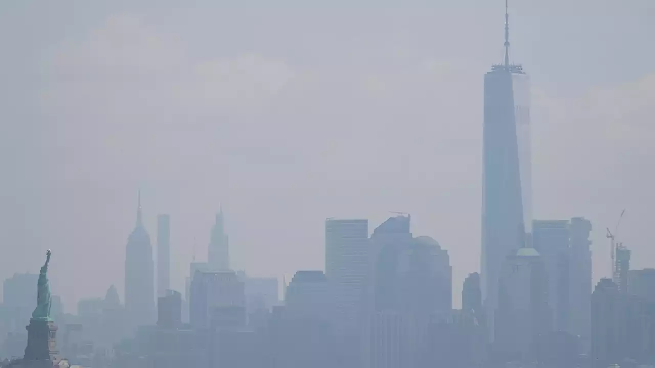 Smoke from Canadian wildfires to bring hazy skies, diminished air quality to NYC