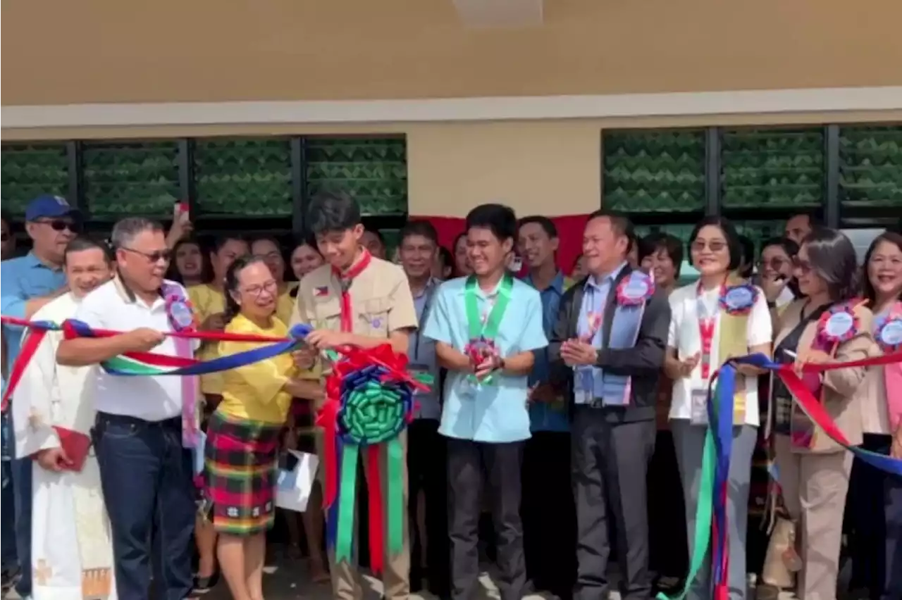 School building, classrooms handog sa mga mag-aaral sa Antique