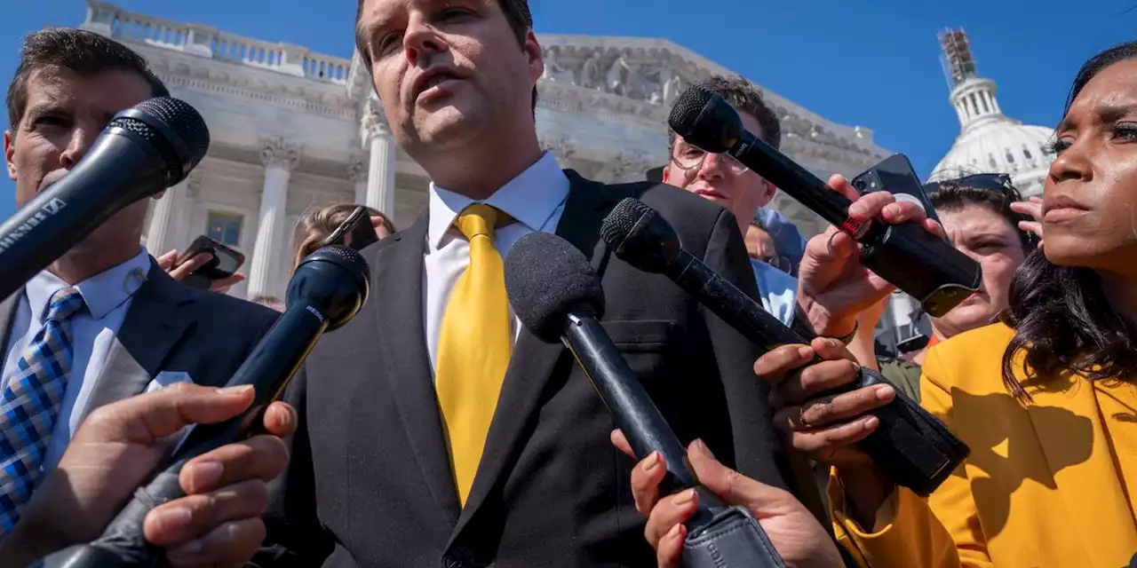 Rep. Matt Gaetz files resolution to oust Kevin McCarthy as speaker of the House