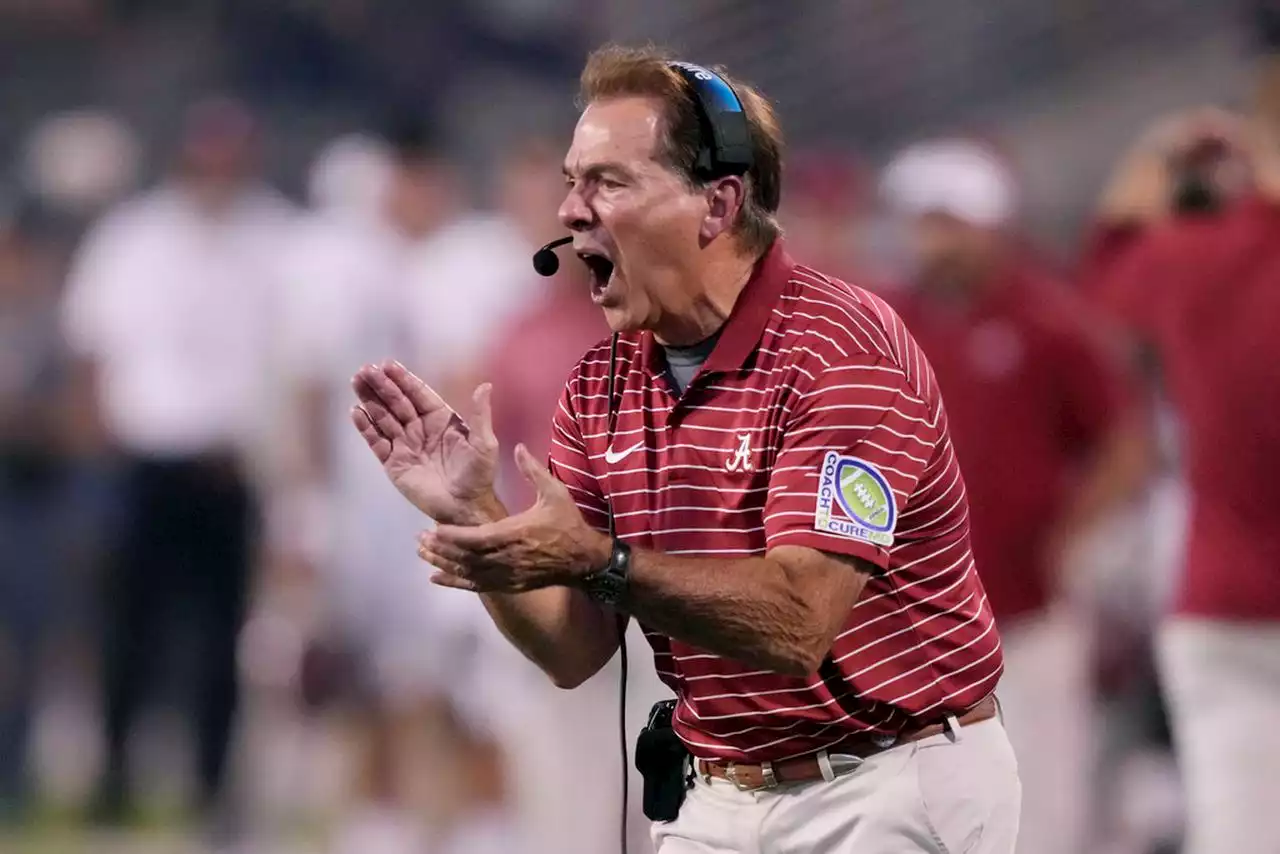 Nick Saban on Alabama kickers tackling: ‘Hoping that they never have to’