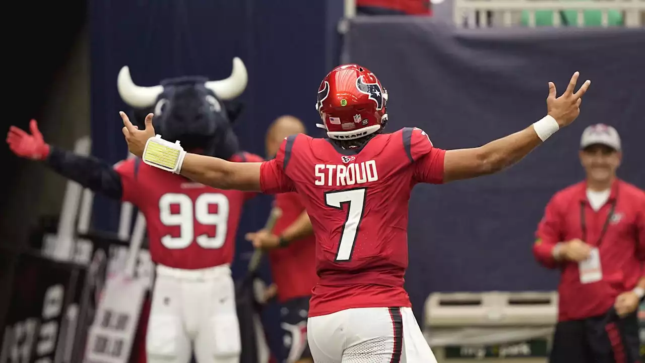 Houston QB Stroud's early success gives hope to franchise after three dismal seasons