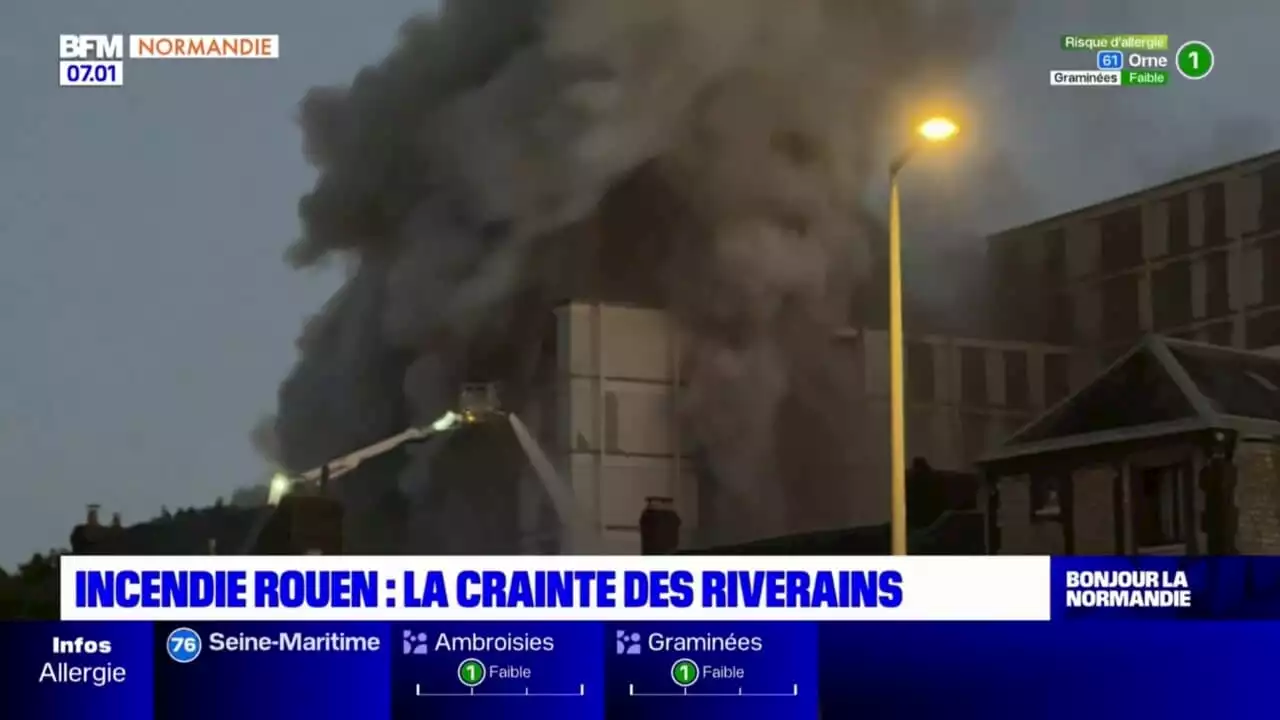 Incendie à Rouen: une école fermée ce lundi