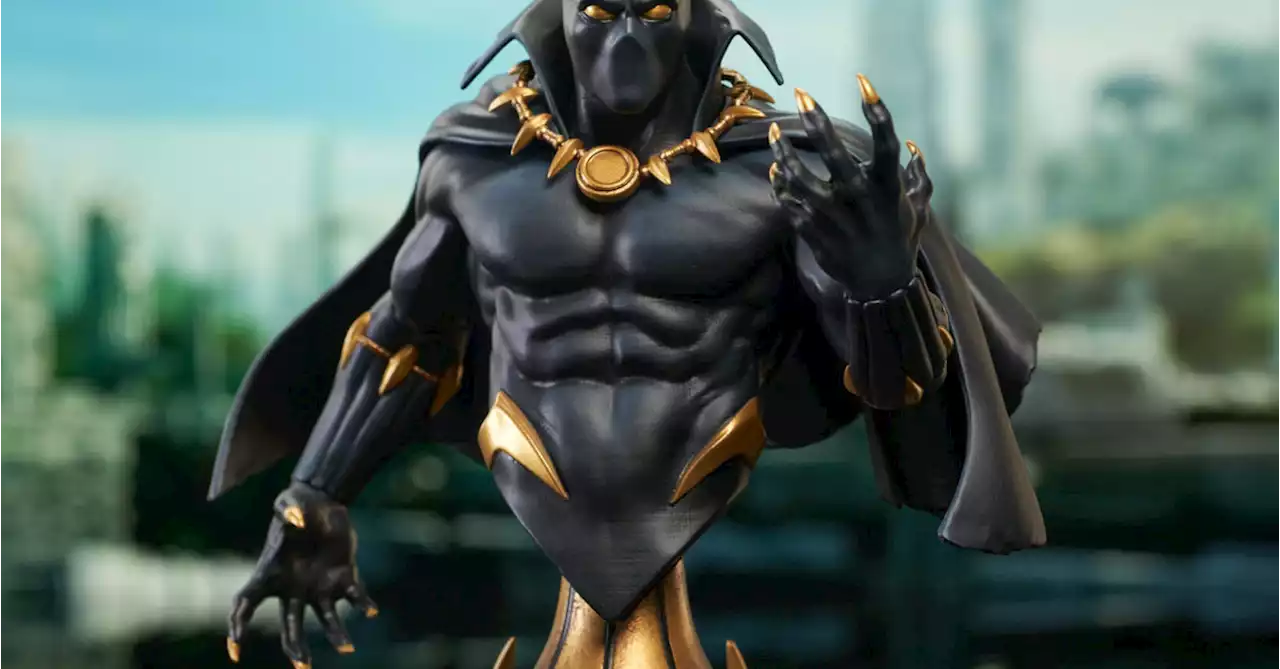 Black Panther and Chasm Highlight DST's New Marvel Comics Statues