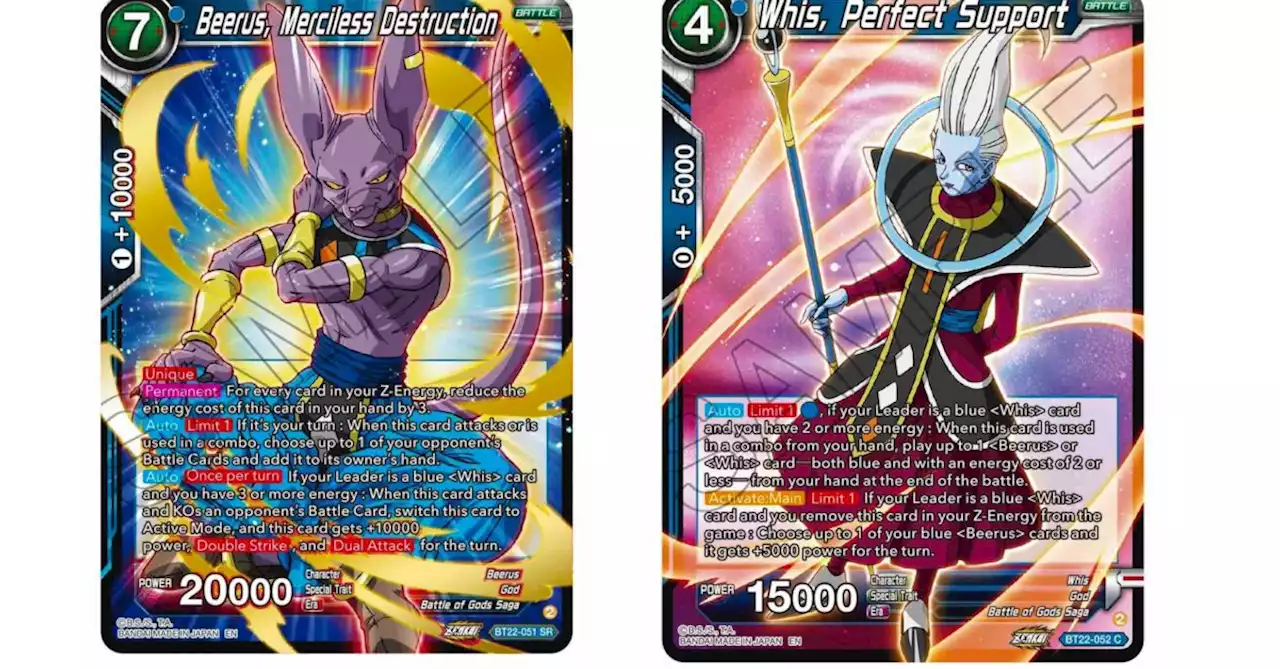 Dragon Ball Super Reveals Critical Blow: Beerus Super Rare