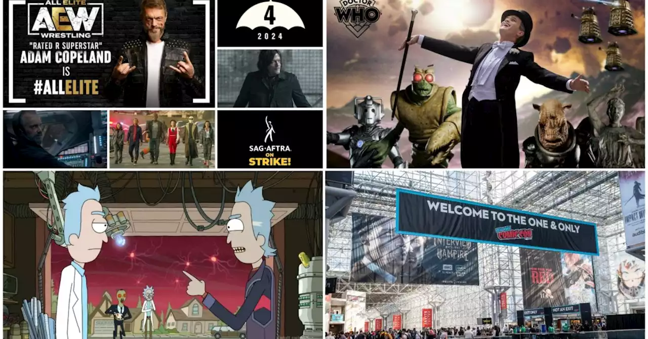 SAG-AFTRA/NYCC, Edge/AEW, Doctor Who & More BCTV Daily Dispatch