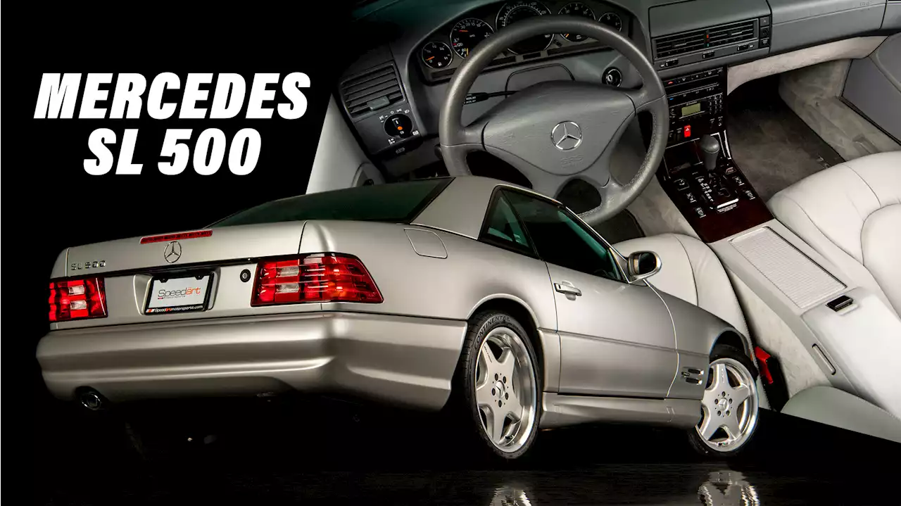 Classy 2000 Mercedes SL 500 With 1,664 Miles Is Like Brand New