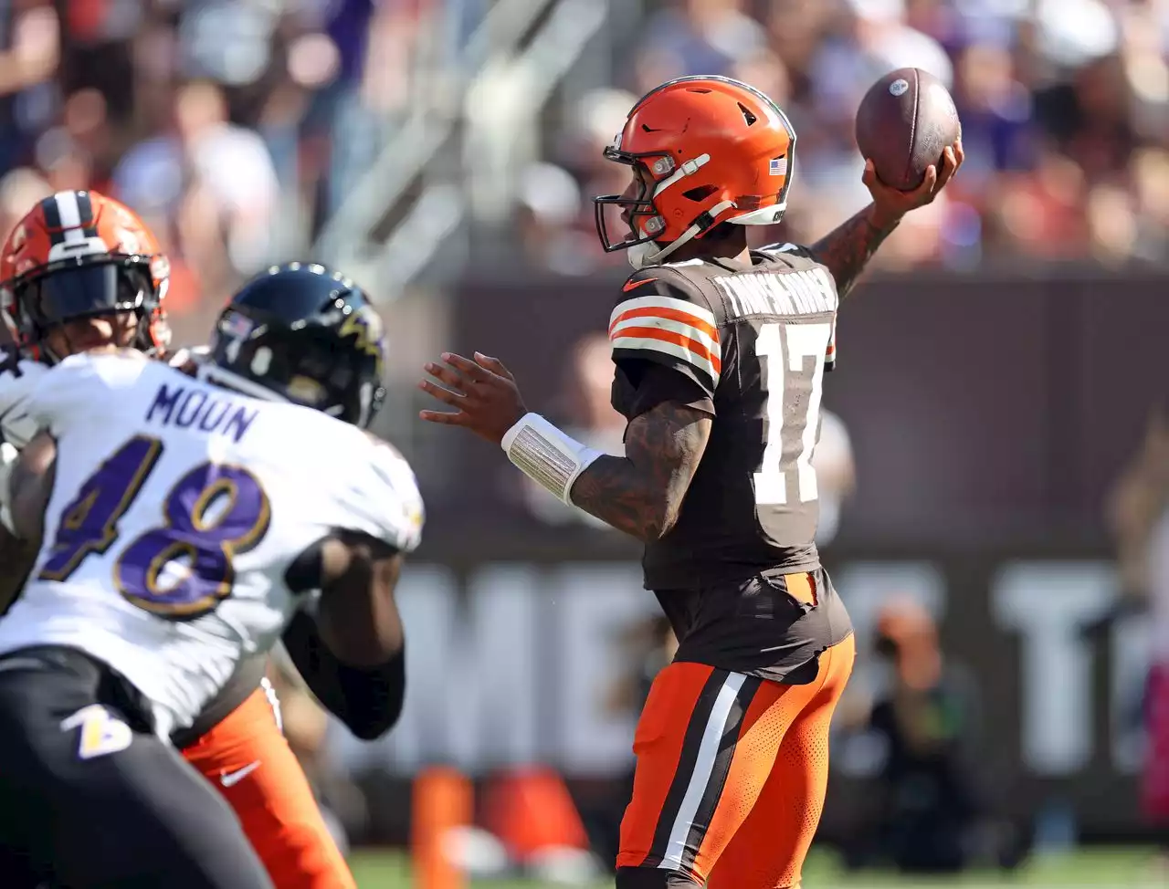 How Dorian Thompson-Robinson, Jerome Ford and rest of Browns offense graded vs. Ravens