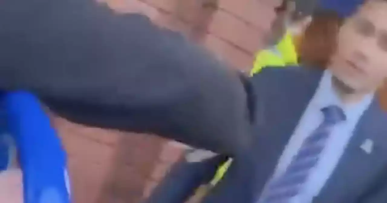 James Tavernier gets angry Rangers fan grilling as he exits Ibrox