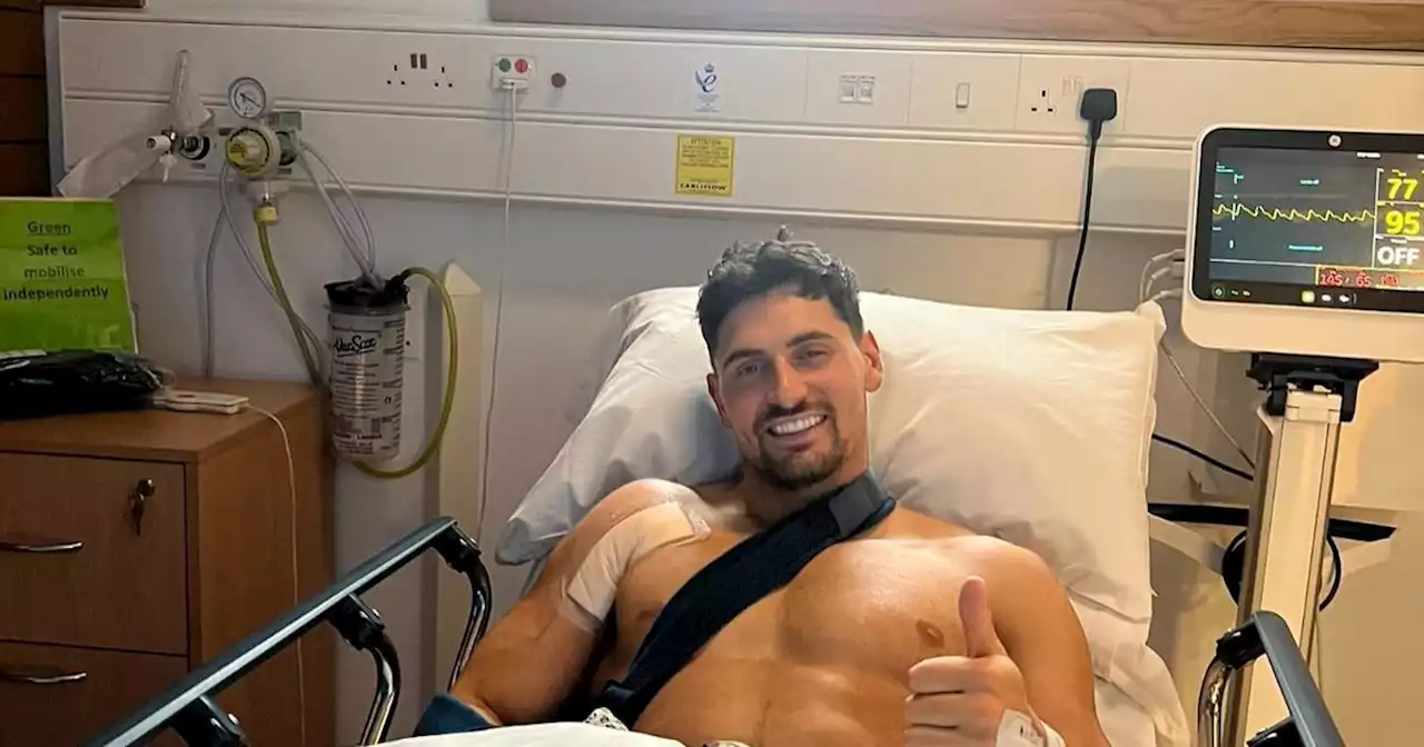 Scots Love Island star Jay Younger rushed to hospital following nasty injury