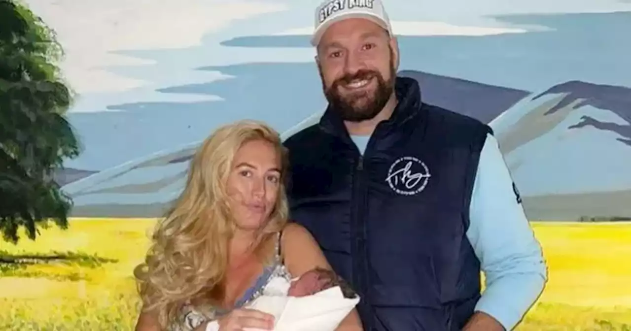 Tyson Fury missed the birth of his and Paris' seventh child last month