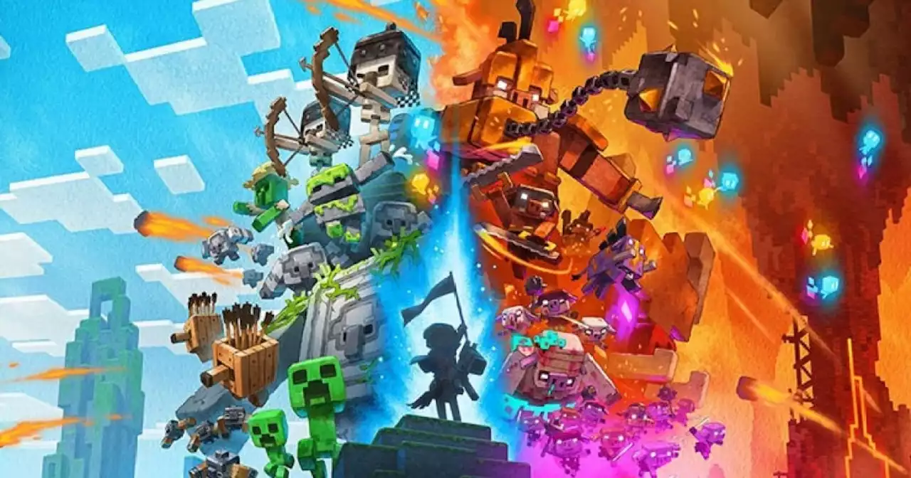 Minecraft Legends Deluxe Edition for Nintendo Switch is 50% off today