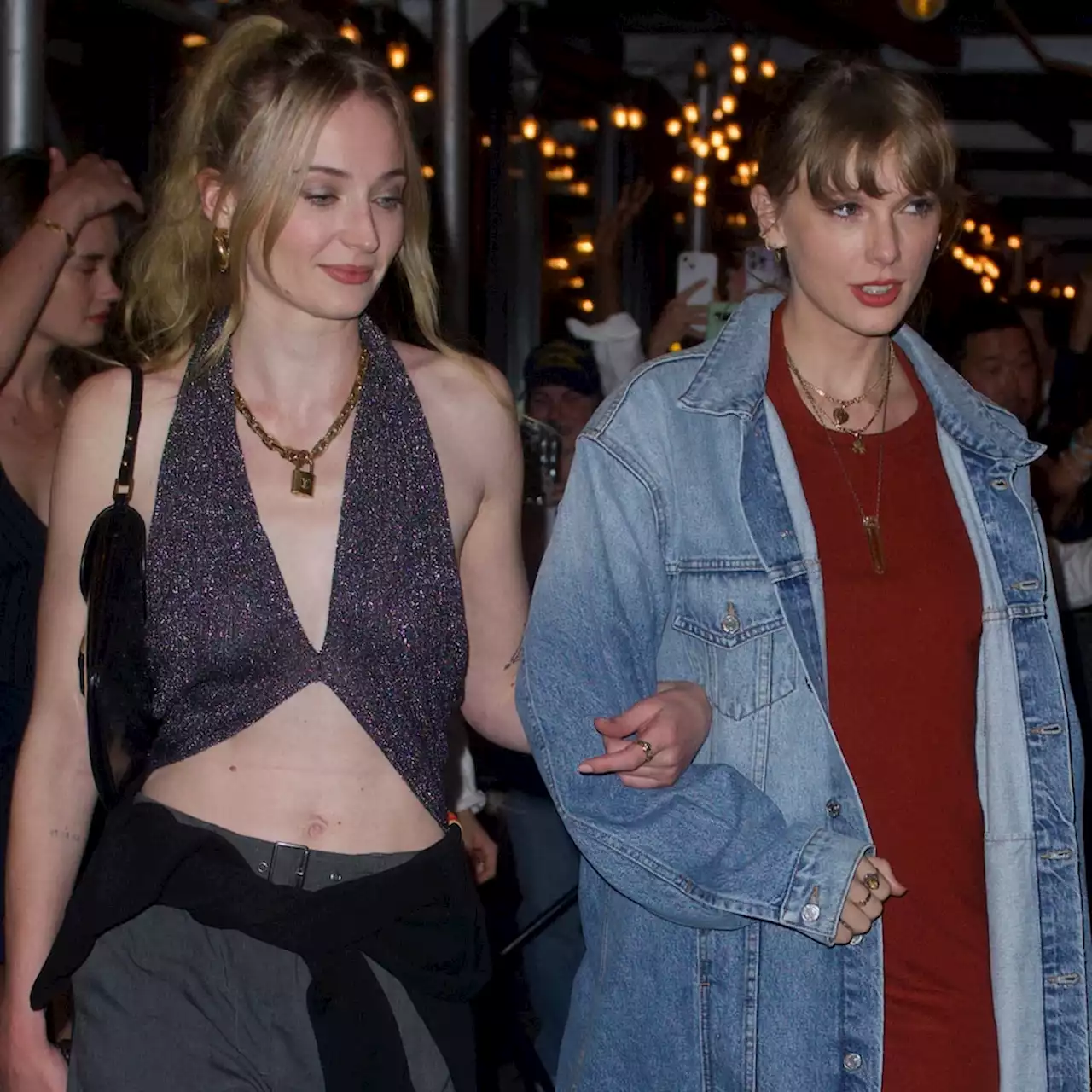 Taylor Swift and Sophie Turner Step Out for a Perfectly Fine Night in New York City