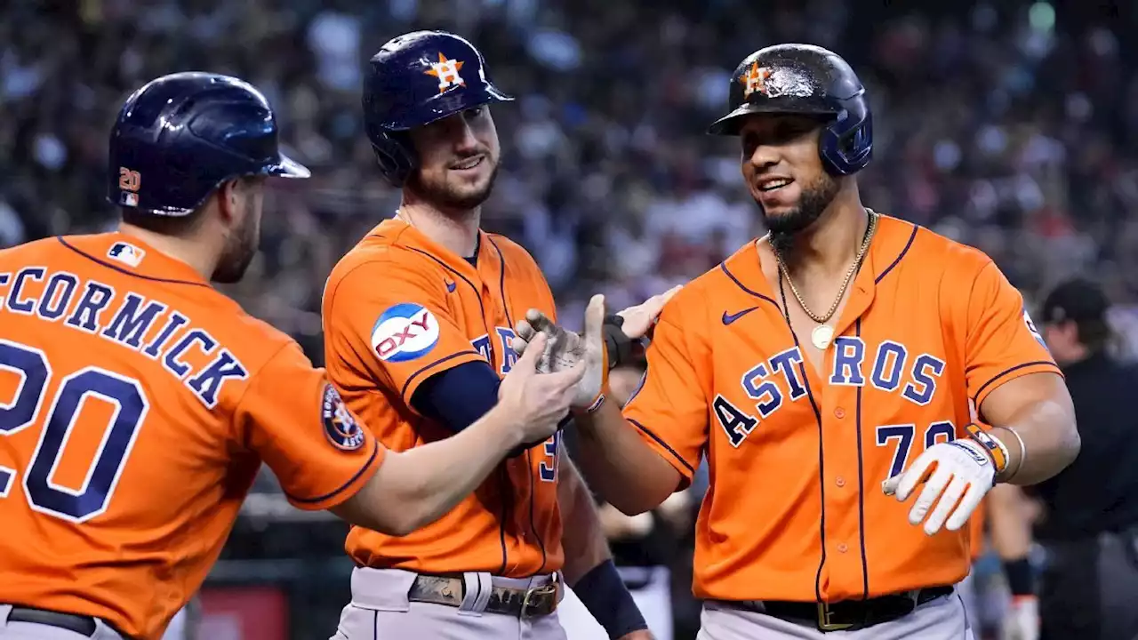 Astros win AL West in tiebreaker with Texas loss