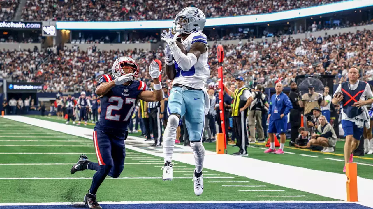 CeeDee Lamb puts Cowboys up on Patriots