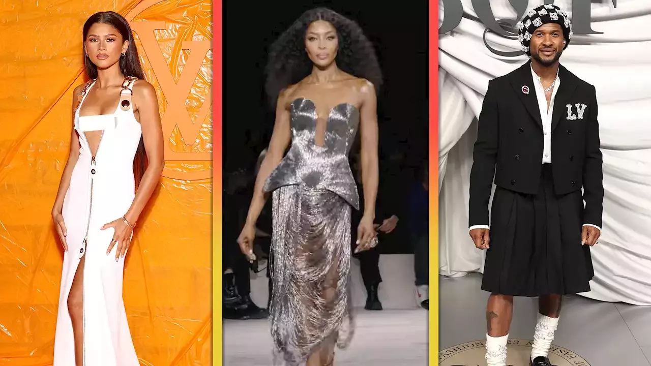 Paris Hilton, Zendaya, Usher and more Paris Fashion Week highlights