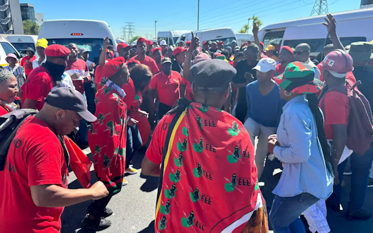 Cape EFF supporters gather in Athlone ahead of protest