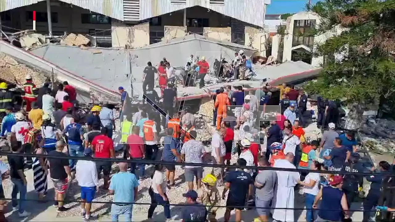 Colapsa Techo de Iglesia en Ciudad Madero