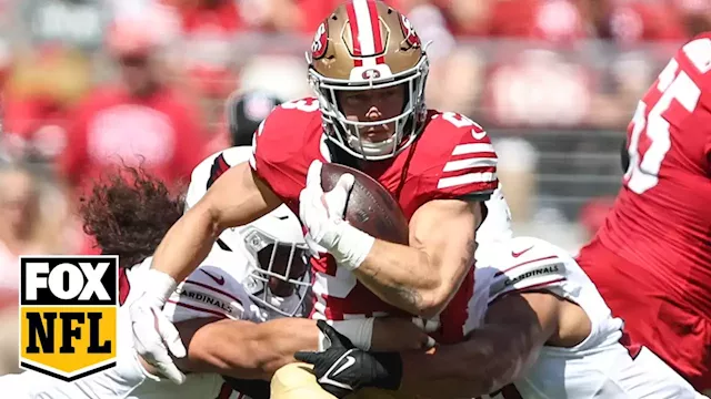 McCaffrey scores 4 TDs to lead the 49ers past the Cardinals 35-16 - Newsday