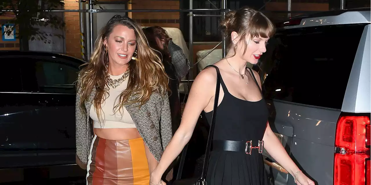 Taylor Swift, Sophie Turner, Blake Lively, and Brittany Mahomes Got Dinner Together