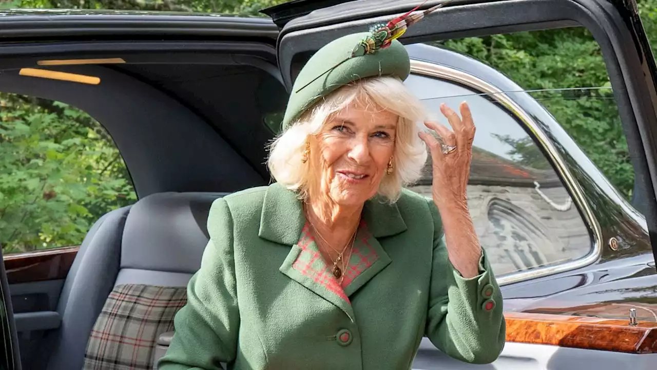 Queen Camilla surprises in skinny jeans to reunite with son Tom Parker Bowles