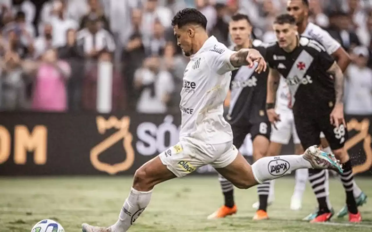 Vasco tem 'apagão' no fim do primeiro tempo, e leva goleada do Santos | Vasco