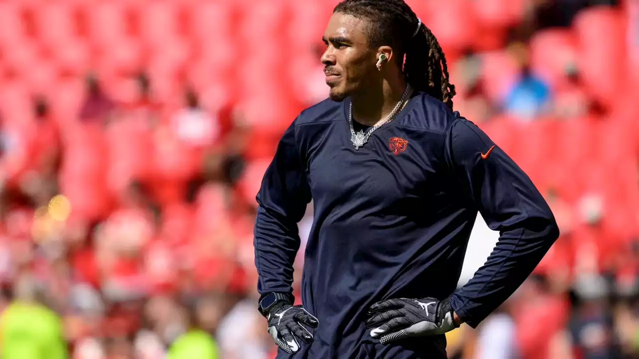 Bears, coach Matt Eberflus can't get on the same page about why Chase Claypool wasn't at Sunday's game