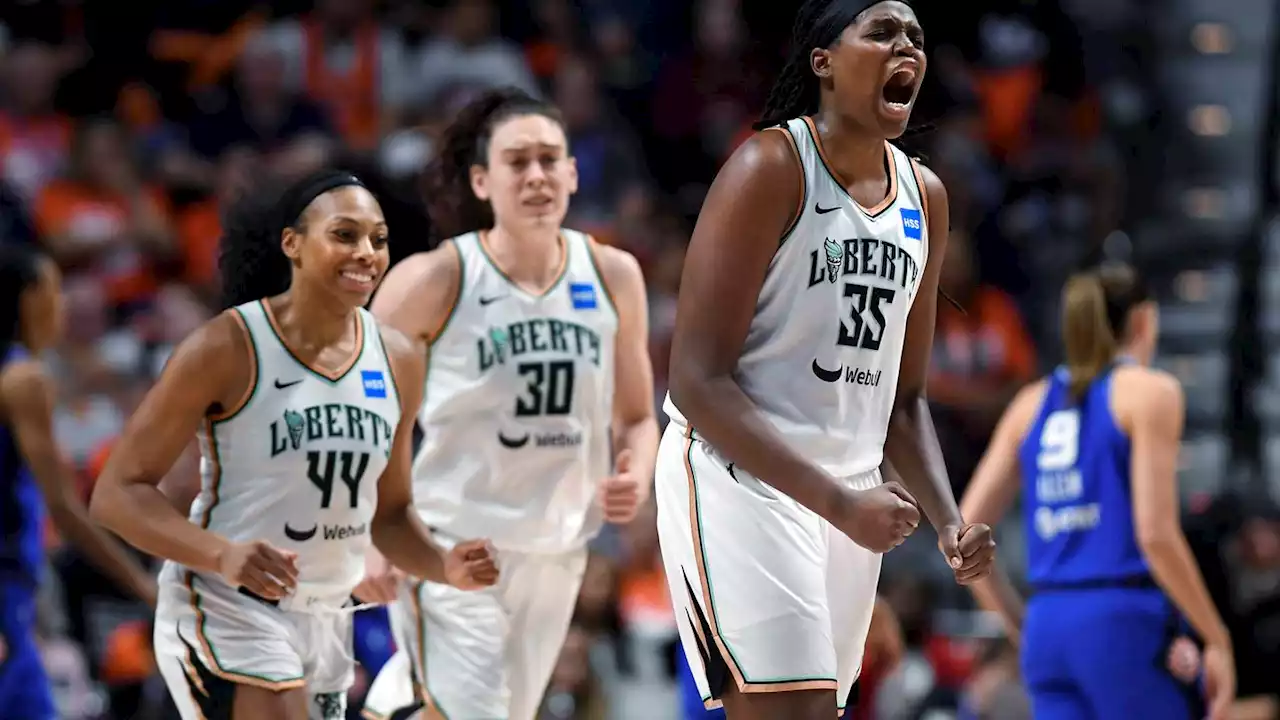 Jonquel Jones propels Liberty into super-team WNBA Finals clash with Aces