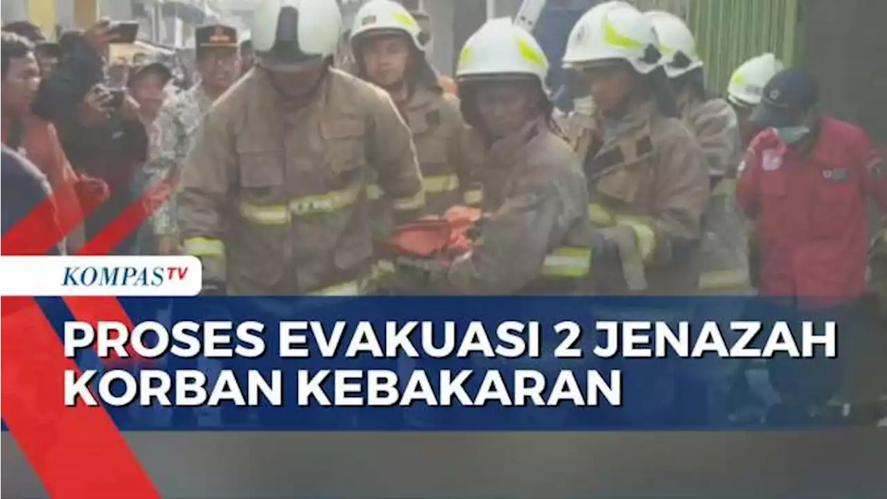 2 Jenazah Wanita Korban Kebakaran di Kemayoran Berhasil Dievakuasi