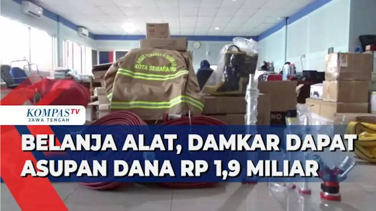 Belanja Alat, Damkar Dapat Asupan Dana Rp 1,9 Miliar