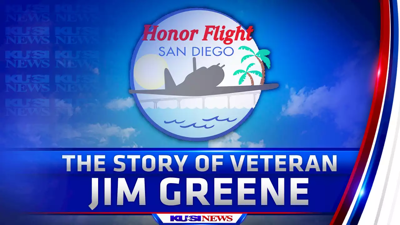 The Story of Veteran Jim Greene on Honor Flight San Diego -