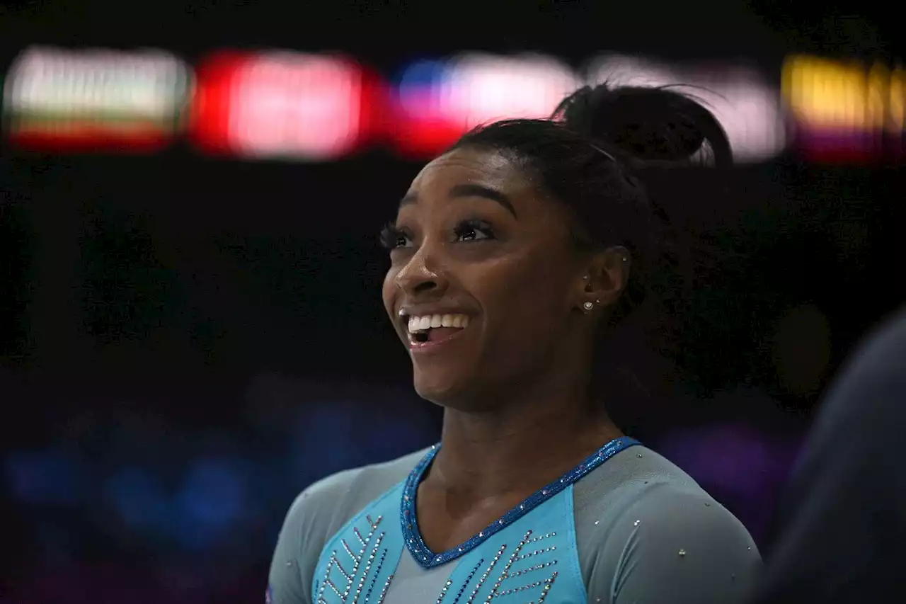 Mondiaux de gym: après deux ans d'arrêt, Simone Biles s'envole et illumine les qualifications