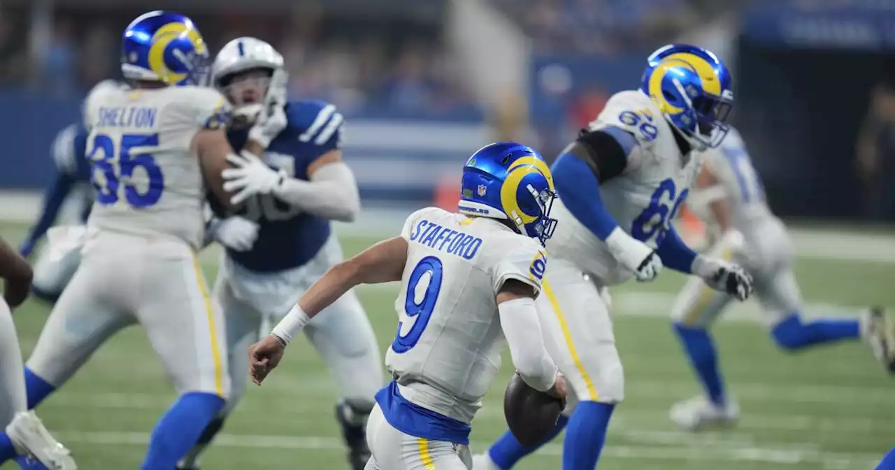 Rams-Colts takeaways: Matthew Stafford's hip injury a concern