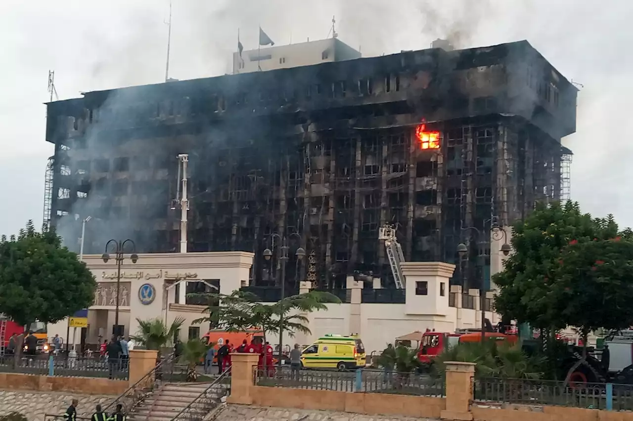 Egypte: au moins 38 blessés dans un énorme incendie près du canal de Suez