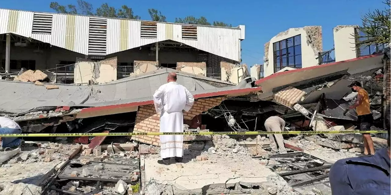 Mexique : au moins vingt morts dans l'effondrement du toit d'une église