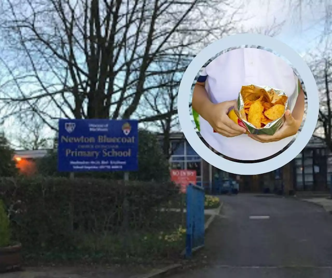 - Parents furious as school places ban on pupils eating crisps