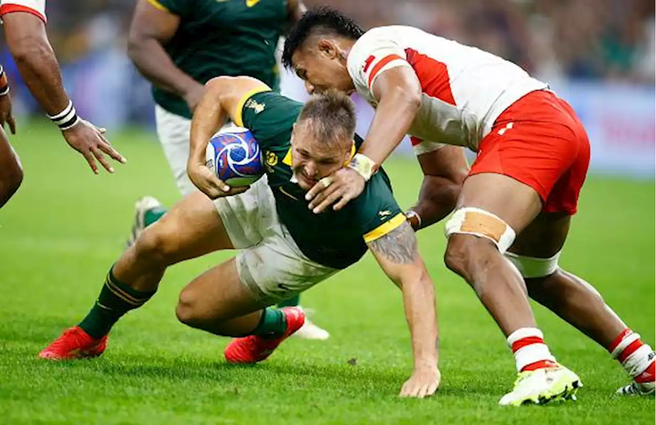 Boks beat Tonga to edge towards World Cup quarters