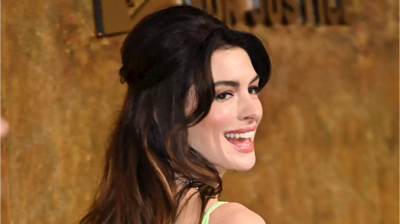 Anne Hathaway Is Bringing Back the Beehive