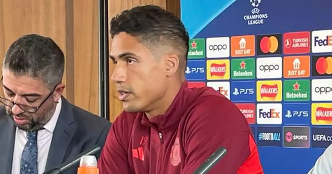 Raphael Varane explains why Manchester United can win the Champions League