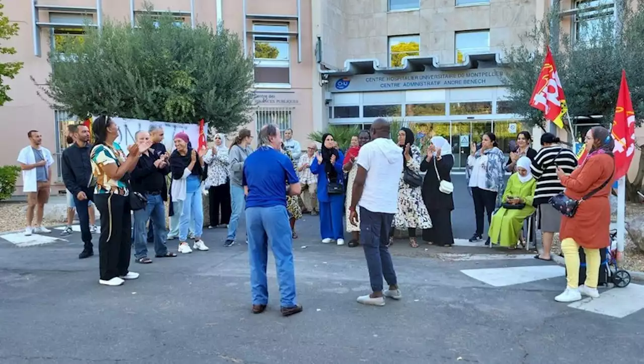 Une troisième semaine de grève pour les salariés d’Onet au CHU de Montpellier