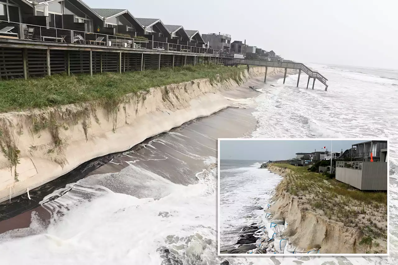 Schumer says Fire Island shores washing away from erosion, blames Biden administration