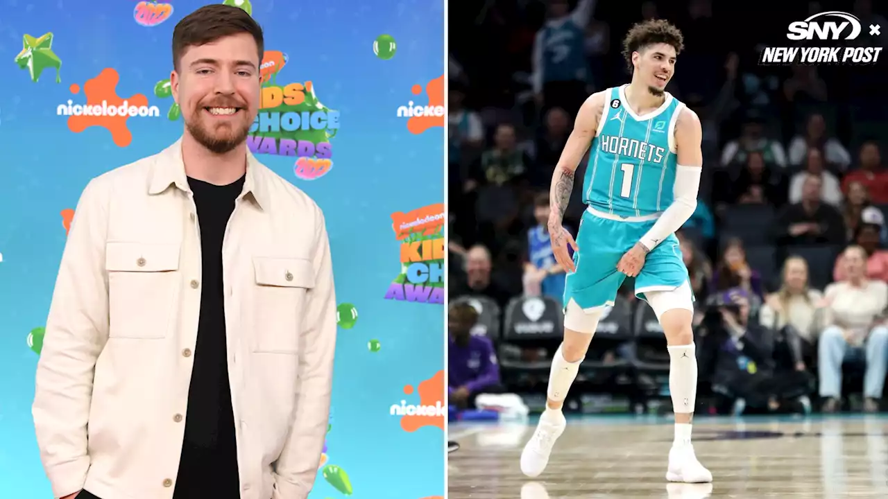 YouTube influencer MrBeast, Charlotte Hornets form business partnership