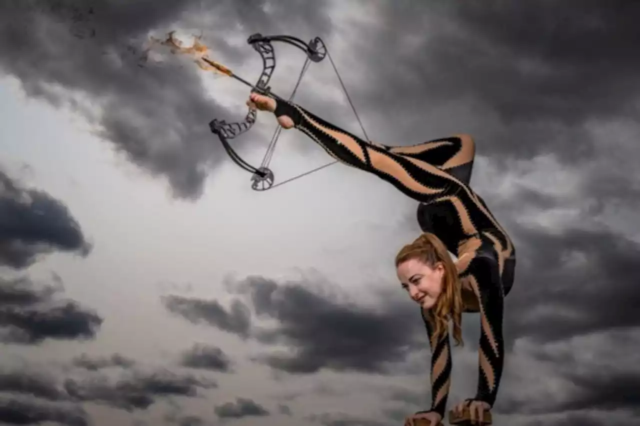 Woman travels the world as a foot archer performer but seems Watford 'as home'