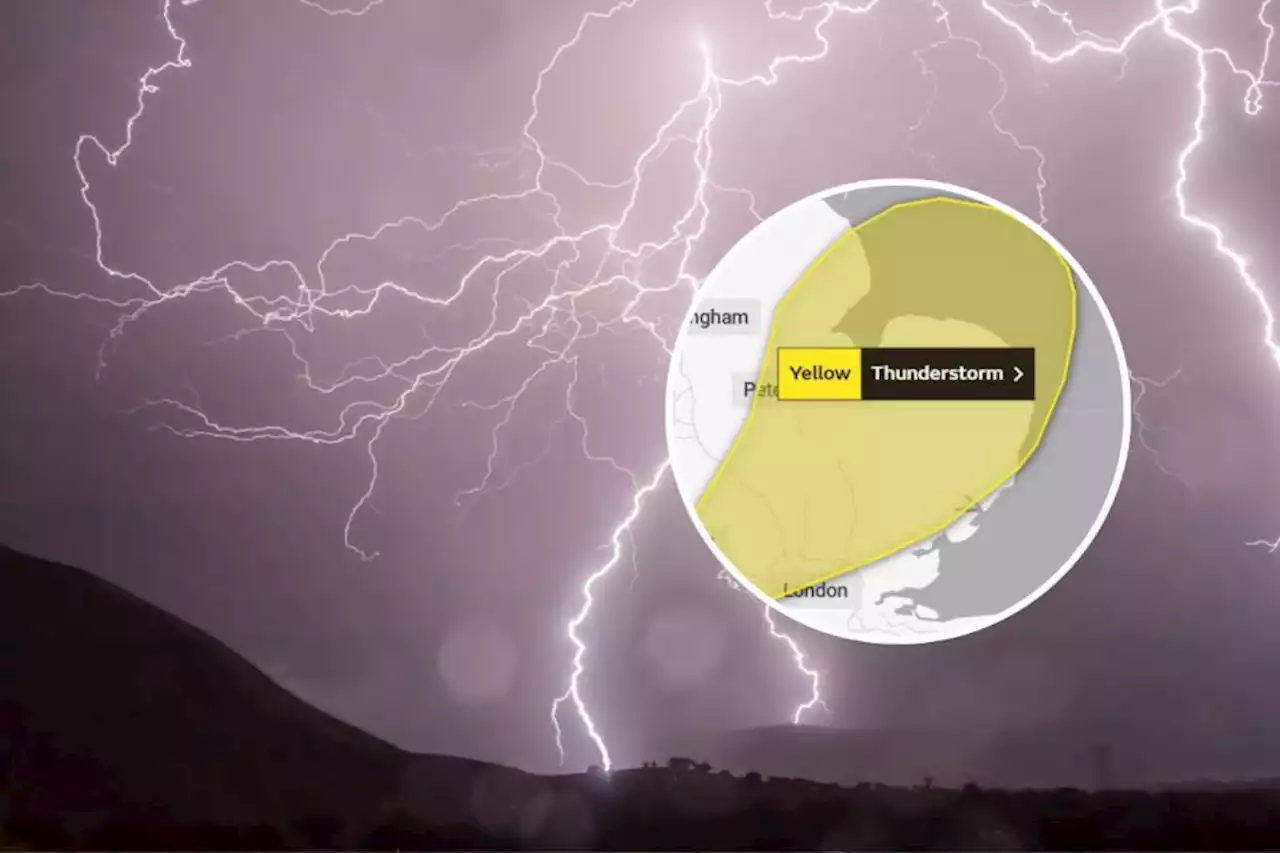 Young boy and adult struck by lightning at Herts school