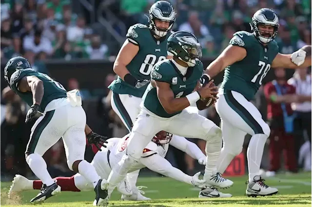 Hurts' breakthrough passing game resembles 2022, and so does 4-0 start for  NFC champion Eagles