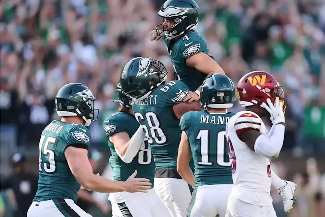 Commanders vs. Eagles FREE LIVE STREAM (10/1/23): Watch NFL Week 4 online