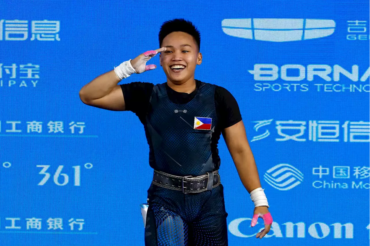 Elreen Ando scores bronze for PH weightlifting in Asian Games