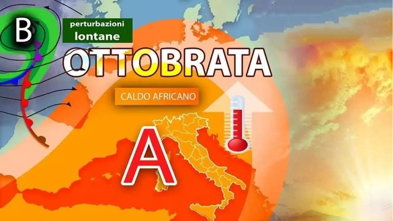 Previsioni meteo, ottobre con caldo anomalo con punte di 33 gradi