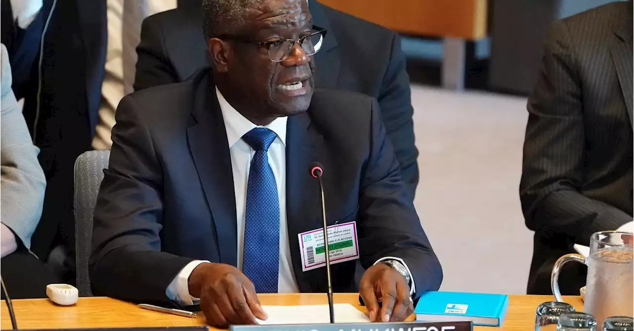 Congo Nobel laureate doctor Mukwege announces presidency bid