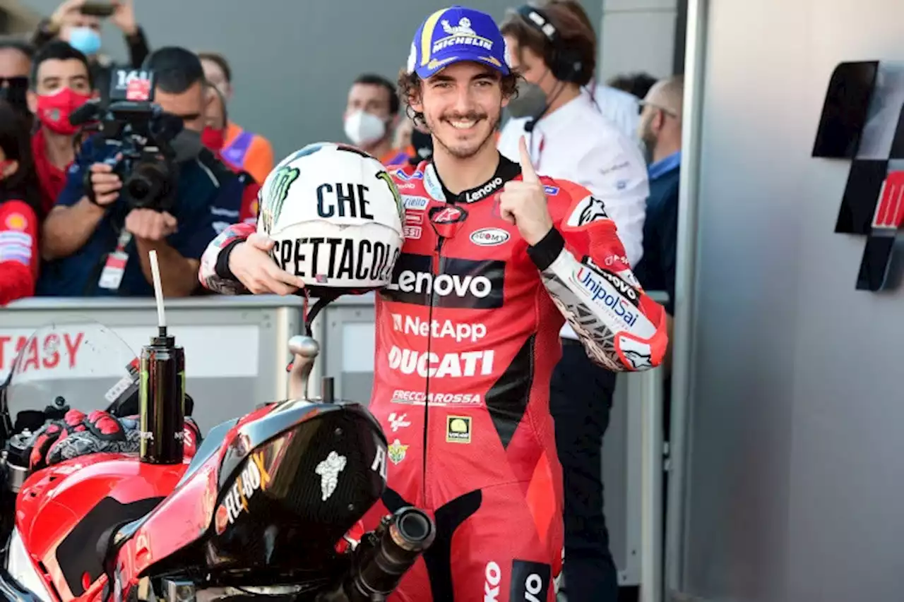 Pecco Bagnaia (Ducati): Ein Sieg für Valentino Rossi